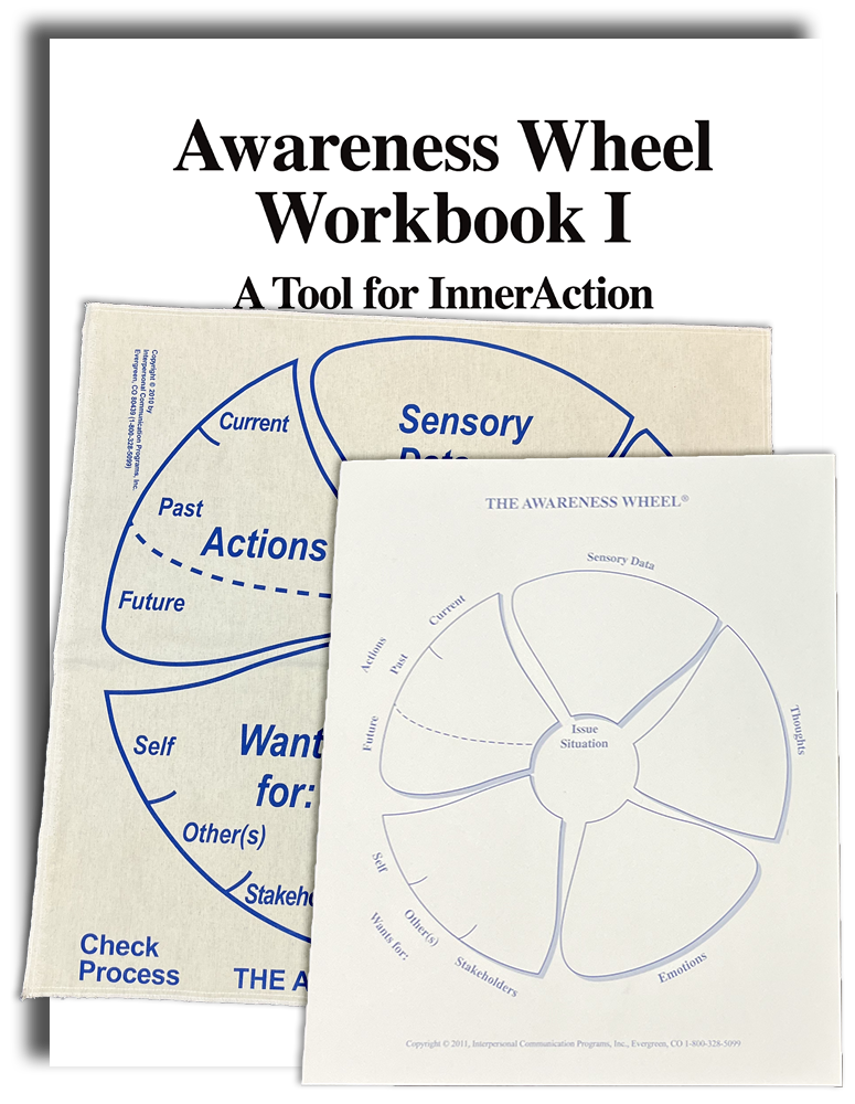 Awareness Wheel Workbook I with InnerAction NotePad and SkillsMat