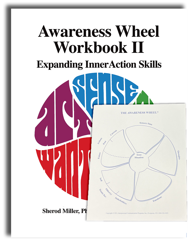 Awareness Wheel Workbook II with InnerAction Notepad
