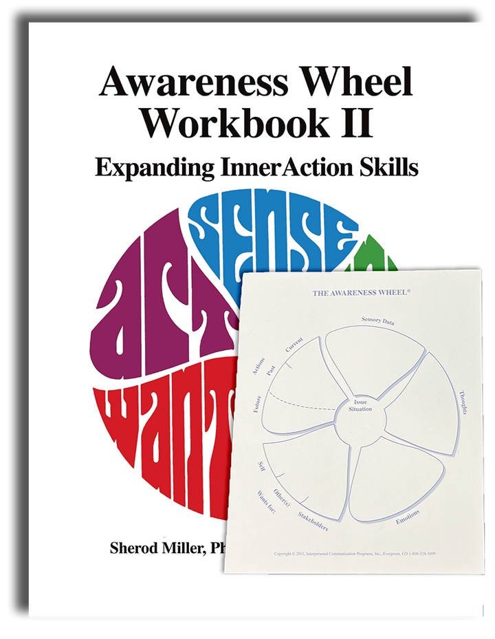 Awareness Wheel Workbook II with InnerAction Notepad