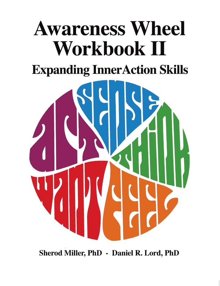 Awareness Wheel Workbook II with InnerAction Notepad