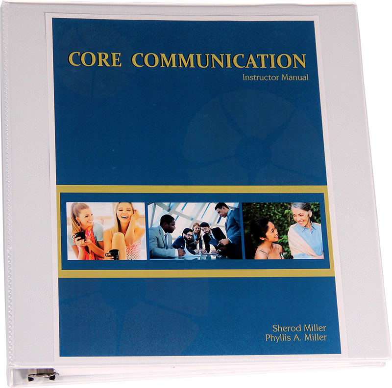 Core Communication Instructor Manual