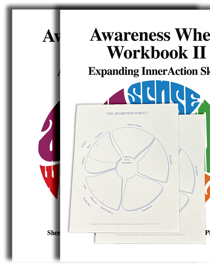 Awareness Wheel Workbooks I & II, with 2 InnerAction Notepads